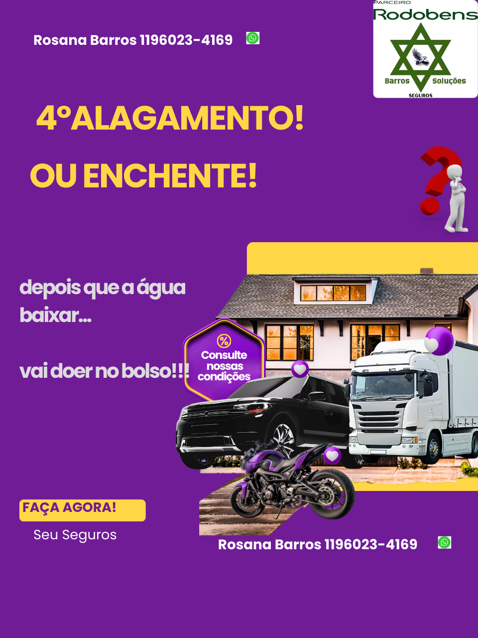 numa cidade como são paulo, nunca se sabe quando pode cair numa enchente